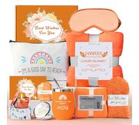 Regalos de cumpleaños para mejores amigas para mujeres, cesta de regalo para recuperarse pronto, kit de paquete de cuidado personal de spa, juego de regalo para sentirse mejor, caja de regalo de