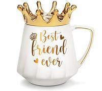 Regalos de cumpleaños para mejores amigas, regalos de amistad para amigas, mujeres, regalos de Navidad para amigas, mejores amigas, hermanas, mejores amigas, regalos de cerámica, taza de café de 12