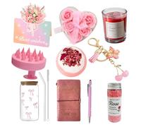 Regalos de cumpleaños para mujeres, amistad, 10 cestas de regalo únicas de cuidado personal para mujeres, mamá, esposa, hermana, novia, mejores amigas, juegos de regalo para ella, día de la madre, día