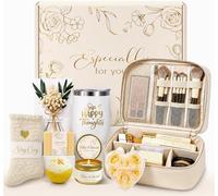 Regalos de cumpleaños para mujeres, cesta de regalo de spa con bolsa de maquillaje vacía, caja de regalo de paquete Thinking of You Care, regalos Get Well Soon para mujeres, mamá, amiga, hermana