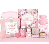 Regalos de cumpleaños para mujeres, cesta de regalo única de feliz cumpleaños, caja de regalo de lujo, juego de regalo de cumpleaños, idea de regalo para mamá, hermana, su mejor amiga, esposa,