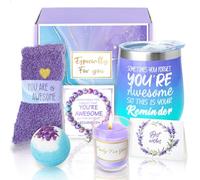 Regalos de cumpleaños para mujeres, juego de baño de spa de relajación para amigas, hermanas, mejores amigas, esposa, compañeras de trabajo, regalos de cumpleaños, regalos de cumpleaños, regalos de