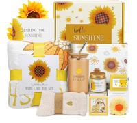 Regalos de cumpleaños para mujeres, novias, madres, hermanas, regalos de Navidad, cestas de regalo para el cuidado corporal, juego de regalo de relajación de spa con manta de lujo para cumpleaños