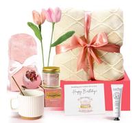 Regalos de cumpleaños para mujeres, paquete de regalos Get Well Soon, paquete de cuidado relajante, cesta de regalo de cumpleaños para mujeres, regalos de feliz cumpleaños para ella, mamá, hermana