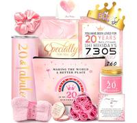 Regalos de cumpleaños para niñas de 20 años, regalos de cumpleaños número 20 para niñas, regalos de feliz cumpleaños para niñas de 20 años, hija, sobrina, nieta, hermana, novia, mejor amiga