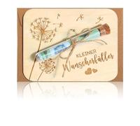 Regalos de dinero para cumpleaños, regalo de dinero, boda, relleno de deseos, embalaje, con sobres, regalos divertidos de madera para Navidad, consagración juvenil, viajes, tubos de ensayo y cordel