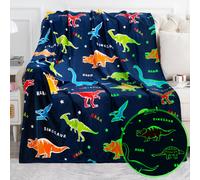 Regalos de dinosaurio Juguetes para nios Men- Dino Glow in the Dark Blanket Halloween Regalos de cumpleaos de Navidad para mujeres Dad esposa H