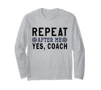 Regalos de Entrenador, Repetir después de mí sí Entrenador, Entrenador de Voleibol Manga Larga