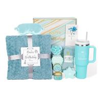 Regalos de feliz cumpleaños para mujeres, amistad, cesta de regalo de cumpleaños para mujeres, mamá, hermana, mejor amiga, su esposa, novia, hija, tía, compañera de trabajo, jefe, juegos de baño