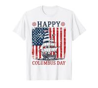 Regalos de Feliz Día de la Hispanidad: Cristóbal Colón, Italiano Camiseta