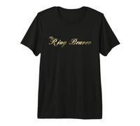 Regalos de Fiesta de Boda The Ring Bearer Camiseta Premium