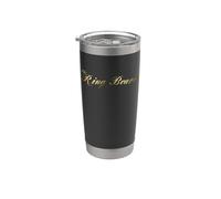 Regalos de fiesta de boda The Ring Bearer Vaso térmico de acero inoxidable de doble pared