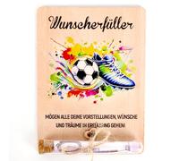 Regalos de fútbol para niños, regalos de dinero para el cumpleaños de los aficionados al fútbol y los amantes del fútbol. Regalo para cumplir los deseos de los niños y los hombres. (1)
