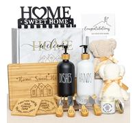 Regalos de inauguración de la casa, cestas de regalo de inauguración de la casa para parejas, propietarios de viviendas, clientes, mujeres, agentes inmobiliarios, regalos de cierre para compradores de