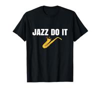 Regalos de jazz para mujeres, jóvenes y hombres, instrumento de saxofón Camiseta