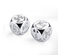 Regalos de jubilación para mujeres y hombres, tomador de decisiones, compañeros de trabajo de dados, despedida de soltera, agradecimiento a los empleados, regalos de aniversario de acero de 11 años