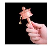 Regalos de meditación, budismo para principiantes Rueda de oración de mano Rueda de oración budista El budismo tibetano se utiliza para oración, bendición, meditación, curación, re