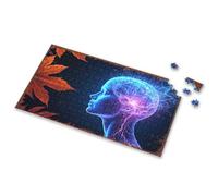 Regalos de Pascua para adultos, conexiones neuronales: el arte de la actividad cerebral, rompecabezas de imágenes de Pascua para adultos, rompecabezas de 500 piezas (500 piezas)