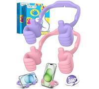 Regalos de Pascua para niños, adolescentes, niñas, niños y adultos, soporte para teléfono celular: soporte ajustable para teléfono móvil para escritorio, accesorios geniales, divertidos rellenos de