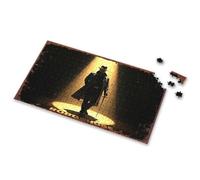 Regalos de Pascua Roadhouse: The Lone Sheriff's Shadowed Journey Picture Puzzle Puzzle de 1000 piezas 1000 piezas (500 piezas)
