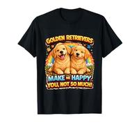 Regalos de Perro de Dibujos Animados Golden Retrievers Cute Retriever Dogs Camiseta