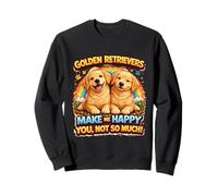 Regalos de Perro de Dibujos Animados Golden Retrievers Cute Retriever Dogs Sudadera