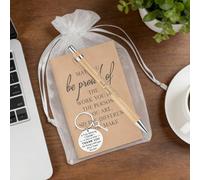 Regalos De Reconocimiento Del Personal,Cuaderno Llavero Pluma Para Regalo De Apreciación | Cuaderno De Animación Personal Para El Orgullo En El Trabajo - Para Colegas Enfermeras Profesores