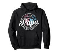 Regalos de revelación de género para papá para ser Rosa o Azul Baby Shower Sudadera con Capucha