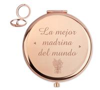 Regalos De Reyes Para Mujer,Regalo Madrina,Regalo Madrina Bautizo,Regalos Para Una Madrina,Un Regalo Para Mi Madrina,Regalos Padrinos,Regalo Padrinos Bautizo,Espejos Compactos,Quieres Ser Mi Madrina