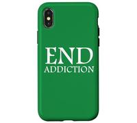 Regalos de sobriedad para terminar con la recuperación de la adicción para Vivir Sobrio Carcasa para iPhone X/XS