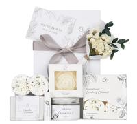 Regalos de spa para mujer, cesta de regalo para baño y cuerpo, regalo de Navidad, lavanda, coco, juego de spa para el hogar, regalo de cuidado personal para mamá, hermana, tu esposa