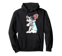 Regalos de Tatuaje «I Love Mom» de Boston Terrier para Mujer Sudadera con Capucha