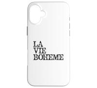 Regalos de Teatro Musical | Musicales de Teatro La Vie Boheme Carcasa para iPhone 16 Plus