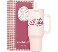Regalos de Violet & Gale Gigi para la abuela - Coleccin retro - Tumbler aislada de 40 oz con botella de agua Gigis para el Da de la Madre en mi