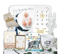 Regalos definitivos para nueva mamá, paquete de cuidado/cesta de regalo, regalo para recién nacido, regalo para mujeres embarazadas, madre para ser baby shower, embarazo o después del nacimiento,