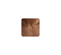 Regalos del Día de la Madre para Mamá Collares de Oro para Mujeres Gargantilla con Nombre e Inicial Y que No se Deslustra Colgante de Letra A-Z Collar Personalizado Infinito Apilable Joyería de Oro