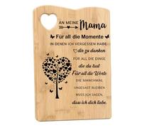 Regalos del día de la madre para mamá, tabla de cortar, regalos de madera para mamá, regalo de cumpleaños para madres, regalos para madres, regalos de Navidad, San Valentín