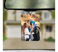 Regalos Dia de La Madre Ambientador Personalizado con Foto para Coche | Regalo Original Pareja padre Aniversarios y San Valentín | Aroma | Detalle Romántico | Colgante Decorativo (PACK 4 UNIDADES)