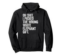 Regalos Divertidos de Elefante Blanco para Adultos con Texto en inglés I Picked The Wrong White Elephant Sudadera con Capucha