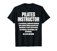 Regalos divertidos de entrenador para instructor de pilates Camiseta