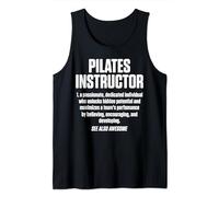 Regalos divertidos de entrenador para instructor de pilates Camiseta sin Mangas