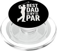 Regalos Divertidos de Golf para el día del Padre Best Dad by Par PopSockets PopGrip para MagSafe