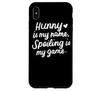 Regalos Divertidos Hunny Is My Name para Abuela y Abuela Carcasa para iPhone XS MAX