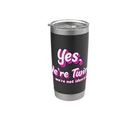 Regalos fraternos a juego para hermanos, hermanos, gemelos, hermanos, gemelos Vaso térmico de acero inoxidable de doble pared