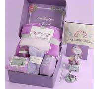 Regalos Get Well para mujeres, cesta de regalo pensando en ti, paquete único de cuidado personal, juego de regalo de spa relajante, caja de regalo de cumpleaños para mujer, regalos del día de la madre