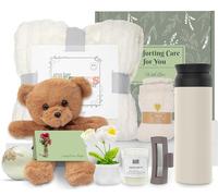 Regalos Get Well Soon para mujeres, paquete de cuidado para mujeres, cesta de regalo de condolencias, regalos de cuidado personal, nueva mamá, cesta de regalo pensando en ti, condolencias, después de