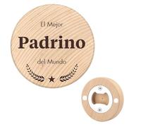 Regalos Ideas Regalo Padrinos Dia Del Padre Originales Regalo Cumpleaños Hombre Abrebotellas Cerveza Abridor De Vino Magnética Aniversario Regalos Bautismo Del Ahijados Navidad