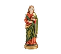 REGALOS LLUNA Santa Lucía Figura 20 cm. Imagen Resina patrona Ciegos pobres niños peana decoración
