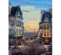 Regalos lluna set de pintura por números alex bog quartier montmatre