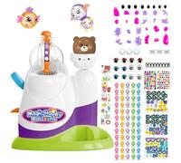 Regalos mágicos de juguete para niños | Kit de manualidades de globos con bomba de oso con 60 piezas, juguetes creativos de arte para mayores de 3 años, divertidos suministros de fiesta de cumpleaños